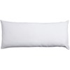 Pikolin Home - Ticking Pillowcase - 100% Cotton, white, 40