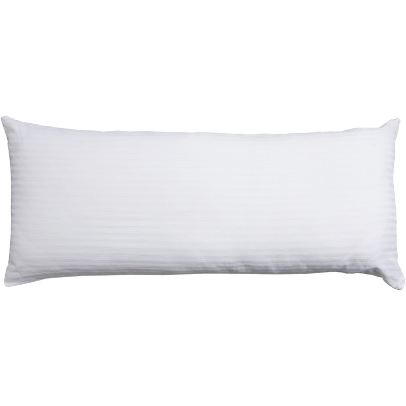 Pikolin Home - Ticking Pillowcase - 100% Cotton, white, 40