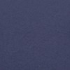 HOMESCAPES Percale Fitted Sheet, Dark Blue, 160 x 200 cm,
