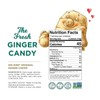 GIN GINS Sweet Ginger Gummies – Natural Fresh Ginger Candy
