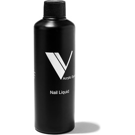 V Beauty Pure Monomer Acrylic Nail Liquid - Long-Lasting Nail Monomer Liquid for Smooth & Glossy Finish - Acrylic Nail Supplies for Nail Technicians, Salon & Manicures & Pedicures - 8 Oz