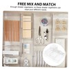 Ciieeo 16pc Organiser Bins Drawer Organiser Cut Out for Makeup