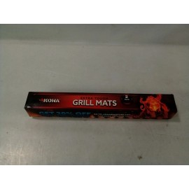 Kona Extra Tough Best BBQ Grill Mats, 2 Pack 16" x 13"