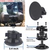 Upgraded Car Suction Cup Base with17mm Ball, Compatible with17mm Double