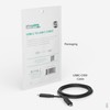 Plugable 10Gbps USB C to USB C Cable, 3.3 feet