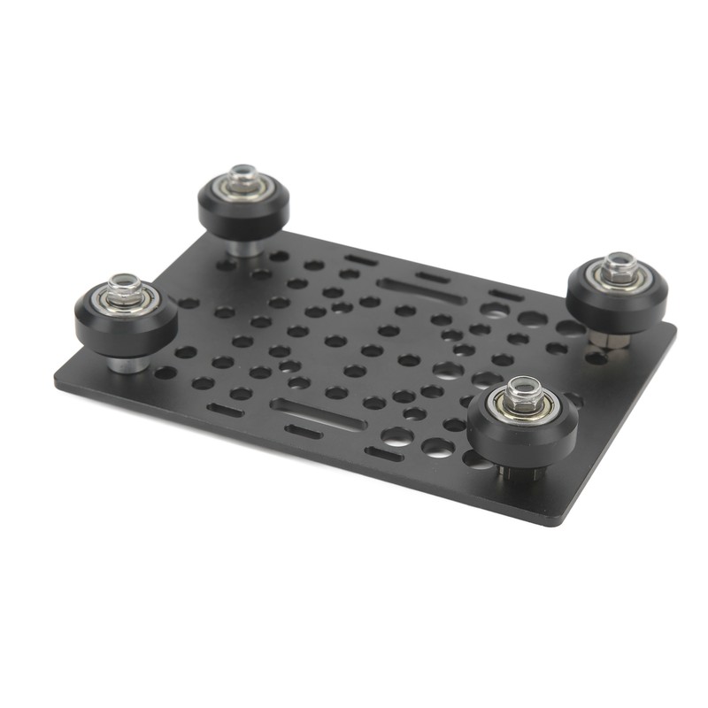 Gantry Plate Aluminum High Strength Gantry Board Black Anodized 3D