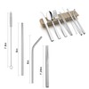 9 Piece Portable Stainless Steel Cutlery Set (Beige)