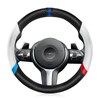 Carbon Fiber Steering Wheel Cover, Non-Slip and Sweat Absorbent, 15"