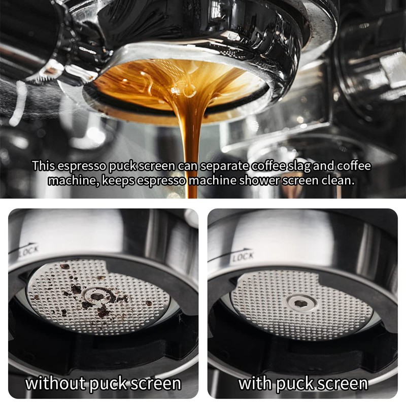 Espresso Puck Screen Choxila 1.7 Thickness 100μm Filter Fineness Reusable