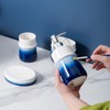 Ceramic 12Oz Soap Dispenser for Kitchen, Refillable Hand Dispenser with