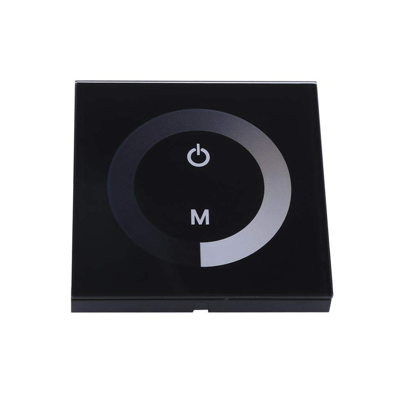 Nikou Monochrome Touch Screen LED Controller, DC 12V-24V Wall Touch