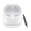 kwmobile Earphones Case Compatible with JBL Tune Flex - Crystal