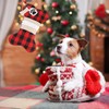 Christmas Stocking for Dog, 2 Pack Bag Ornaments for Christmas