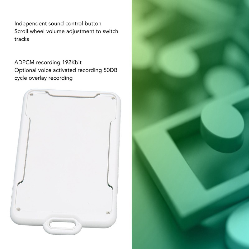 ID Card Voice Recorder AI Intelligent HD Noise Cancellation Voice