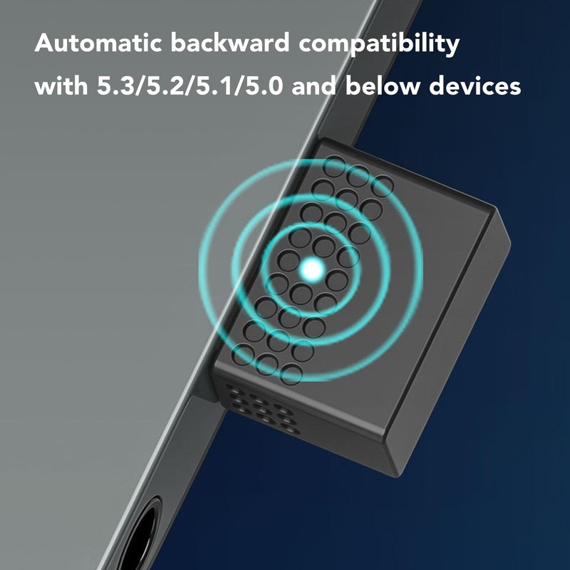 Adaptador Bluetooth 5.4 USB, Dongle Receptor Transmisor 2,4 GHz, Compatible