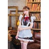 Clearstone SecretRose Halloween See-Through Maid Cosplay Women's White