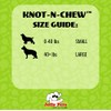 Jolly Pets Knot-N-Chew 4 Knot Green/Black Large/x Large