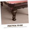 TEHAUX 10pcs Adjustable Billiard Pool Table Leg Levelers Durable Eva