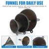 Plastic Kitchen Funnel Set of 3, Round Kitchen Funnels for