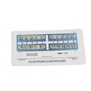 10 Sheets Teeth Brackets Mini Roth Bracket 0.022in 3 Hooks