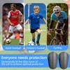 Children's Football Shin Pads, Pack of 2 Football Shin Pads,