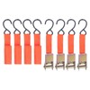 4Pcs Ratchet Tie Down Straps Motorcycle Car Buckle Set 15in