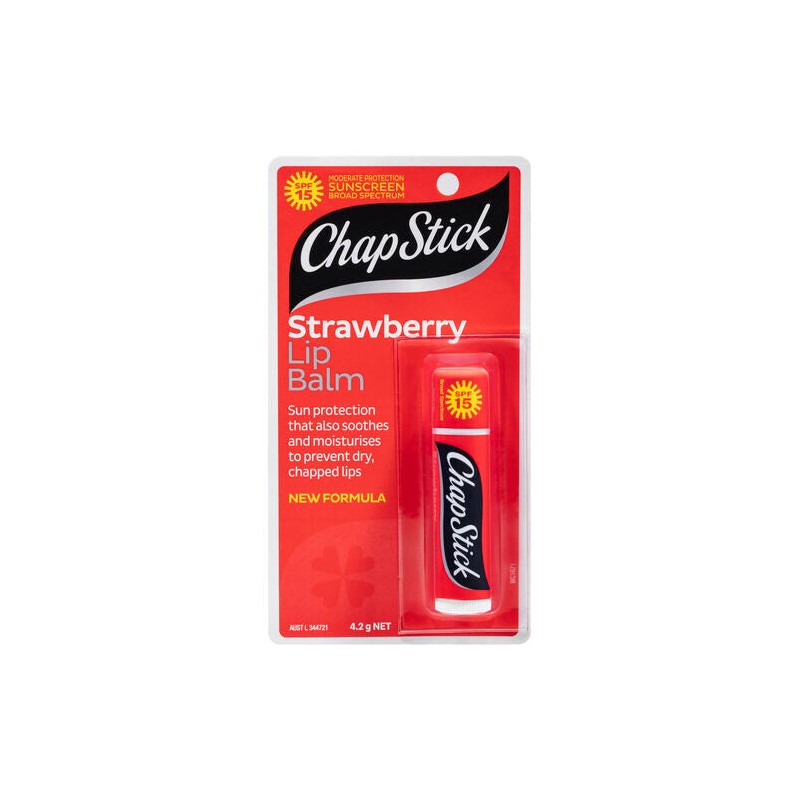 Chapstick Strawberry Lip Balm SPF15 4.2g