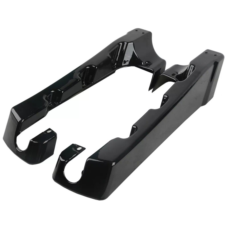 TCMT 4" Hard Stretched Saddle Bag Extensions Fit For Harley