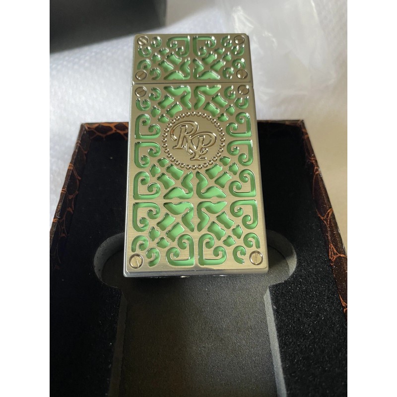 Rocky Patel Burn Double Jet Lighter - Light Green with
