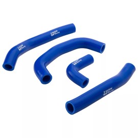 Tusk Radiator Hose Kit Hoses Blue Fits HONDA CRF450R CRF450RX 2017-2020