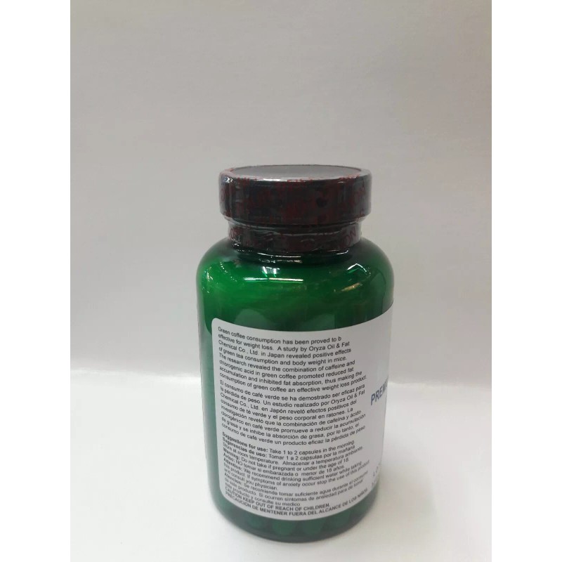 100% Pure Green coffee eficaz para bajar de peso Wright