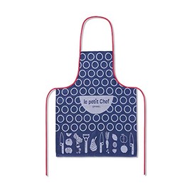 Opinel Le Petit Chef Childrens Blue and Red Apron -