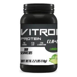 Cla  Carnitina 1kg Vitron Protein 50serv En Polvo Varios                                                                                              