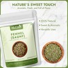 AEJESOP Organic Fennel Seeds, Natural Saunf, Whole Spice, 3.5oz(100g)