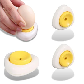 Egg Cutter Egg Pieker, Egg Pieker, Semi-Automatic Egg Shell Hole Punch, Egg Picker Egg Cutter, Egg Cutter, Egg Piekser, Kitchen Dining Bar Cooking Tools, Chick Egg Hole Puncher, ABS Stainless Steel
