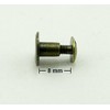 HAND® 20 Sets of Antique Brass Tone Metal Binding Screws