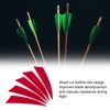 PATIKIL Arrows Vanes 50 Pack 3 Inch Arrow Turkey Feather