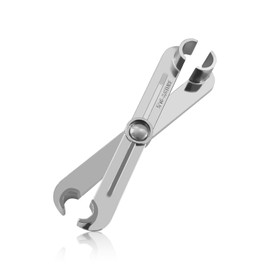 JYIS Fuel Line Disconnect Tool, 3/8" & 5/16" Fuel Filter Removal Wrench, Quick Disconnect Fitting Tool for Fuel Heater A/C Transmission Oil Cooler Lines, Compatible with GM Ford Mazda Most Vehicles
