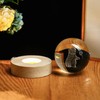LOULIQIGIFT 2.3in Crystal Ball 3D Glass Engraved Cat Decorative Night