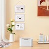 4x6 Collage Hanging Triple Picture Frames Set, 3 Opening Vertical