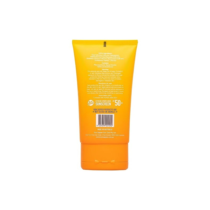 Sun Zapper Extreme Sports Mesh Fotoprotector SPF 50+