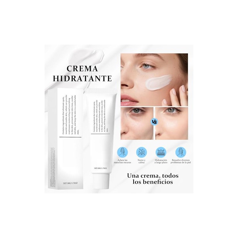 Relief Cream, Crema Facial Humectante, 50g (1 unidades)