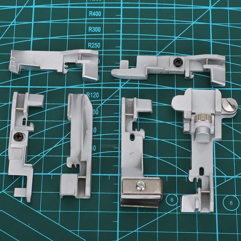 Garosa Juego de prensatelas de 6 piezas para máquina overlock