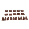 10 Sets Dresser Drawer Slides Plastic Drawer Slides and Guides