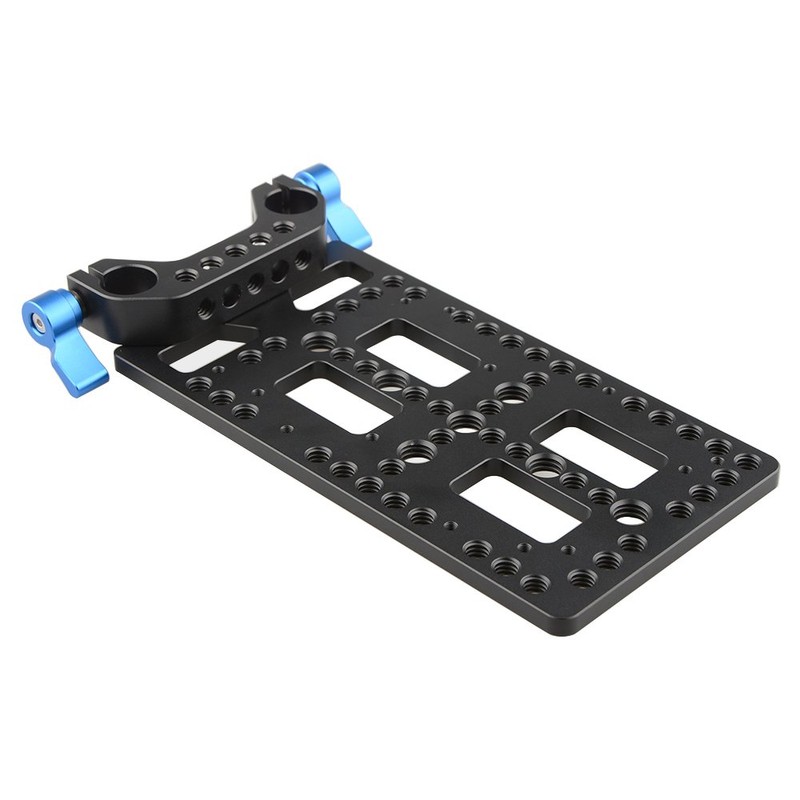 CAMVATE Multi-Purpose Mounting Cheese Plate with Railblock