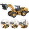 1:50 Alloy Wheel Loader Model Engineering Construction High Simulation Car