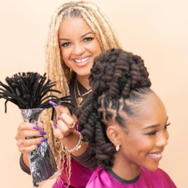 Pipe Cleaner Loc Curls - Pipe Cleaner Color?: Brown