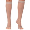 ABSOLUTE SUPPORT - Compression Stockings for Women with Open Toe