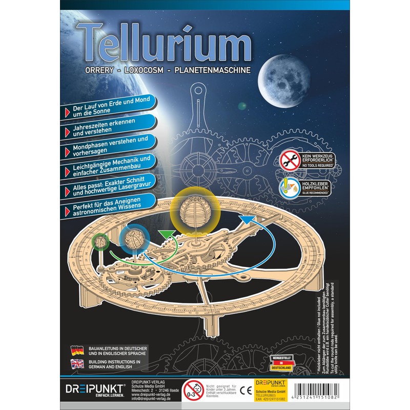 Tellurium Wooden Construction Kit