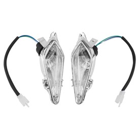 PRO BAT 12V Pair Left Right Head Light Lamp 110cc 125cc Quad Bike ATV Four Wheelesr Eye Shape